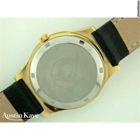 replica Omega Geneve gold-plated automatic on strap WATCHES 1