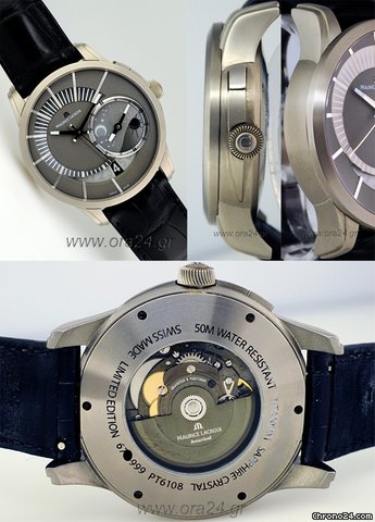 replica Maurice Lacroix Pontos Decentrique GMT 44.5mm Limited Edition 999 watches WATCHES 1