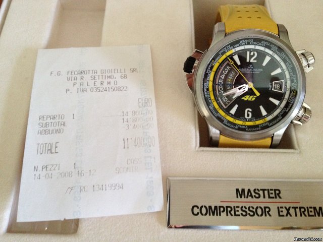replica Jaeger-LeCoultre Jeager le coultre " Master compressor Extreme Word Alarm 46" WATCHES 1