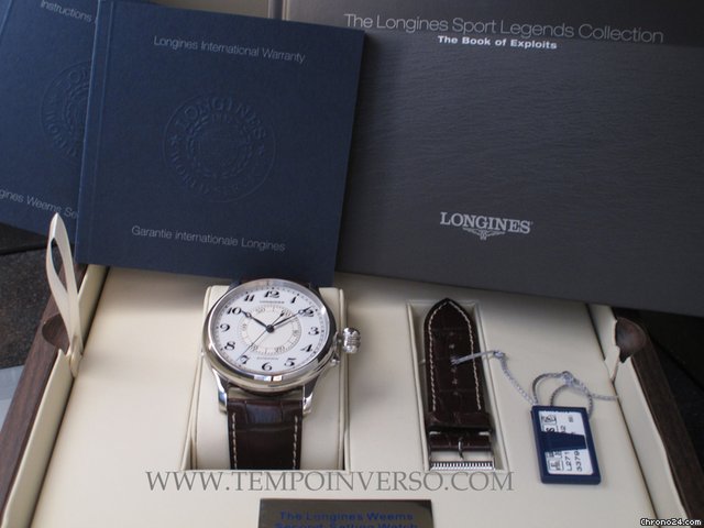 replica Longines Weems Second-Setting watch full set limited edition 1000pcs WATCHES 1