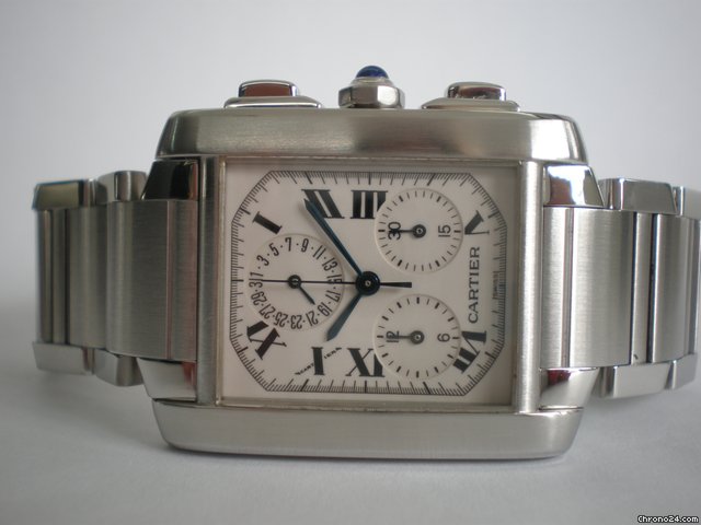 Cartier Tank Fran?aise CHRONOREFLEX WATCHES 2