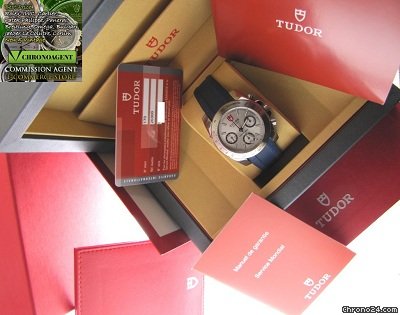 Tudor Chronograph Acciaio Caucciu ref.20300 New WATCHES 2
