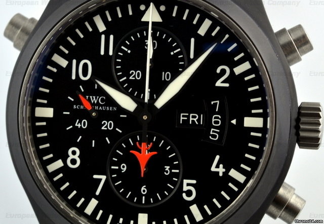 IWC Top Gun Ceramic Split-Second Rattapante NEW WATCHES 2