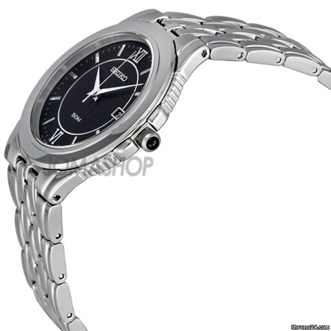 Seiko Le Grand Sport Steel Black Mens Watch SKK637 WATCHES 2