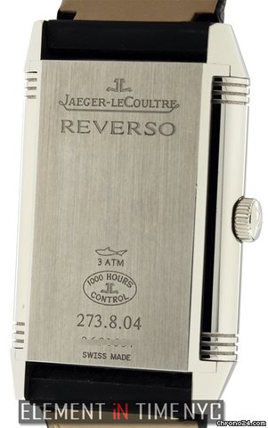 replica Jaeger-LeCoultre Grande Reverso 976 Black Dial 373.84.70 NIB WATCHES 1