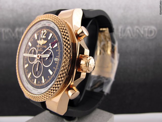 replica Breitling BENTLEY GMT 18K ROSE GOLD RUBBER SPECIAL EDITION WATCHES 1
