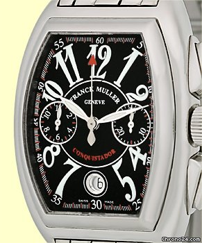 Franck Muller Gent's Stainless Steel Cintree Curvex Conquistador Chronograph WATCHES 2