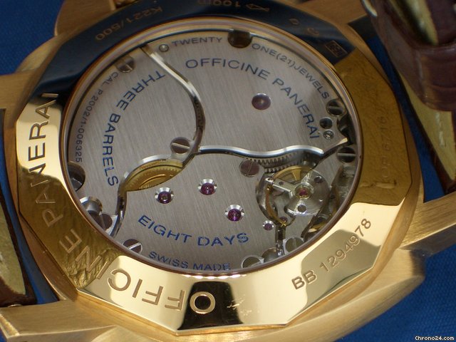 Panerai Luminor 8 Days Pink Gold Ref. 289 WATCHES 2