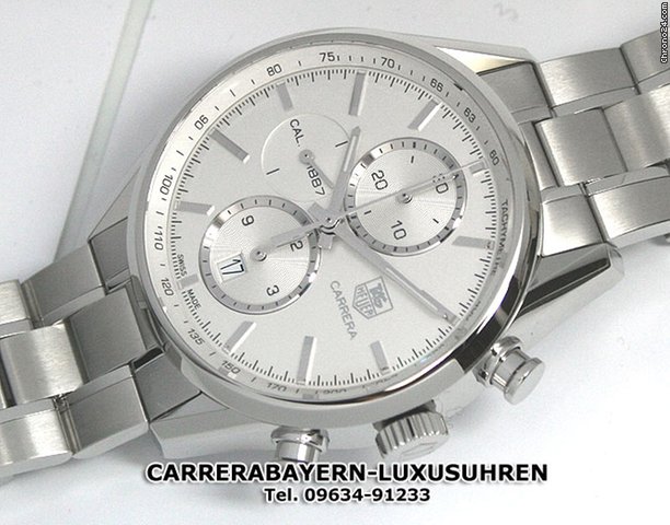 TAG Heuer Carrera Chrono 1887 Stahl/Stahl WATCHES 2