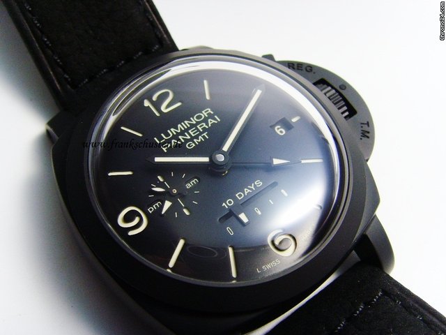 replica Panerai Luminor 10 Days GMT PAM 335 Ceramica WATCHES 1
