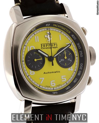 Panerai Ferrari Chronograph Yellow Dial FER00011 WATCHES 2