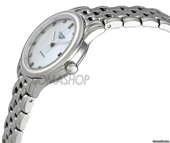 Longines Les Grandes Classiques Flagship Mother of Pearl Diamond Dial Automatic Ladies Watch L42744876 WATCHES 2