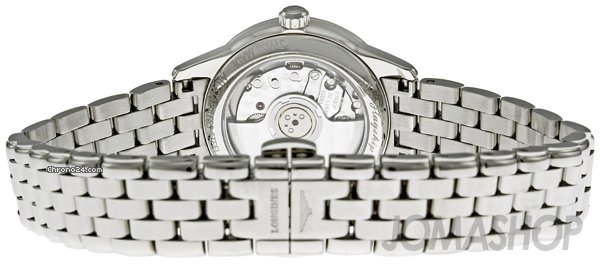 replica Longines Les Grandes Classiques Flagship Mother of Pearl Diamond Dial Automatic Ladies Watch L42744876 WATCHES 1
