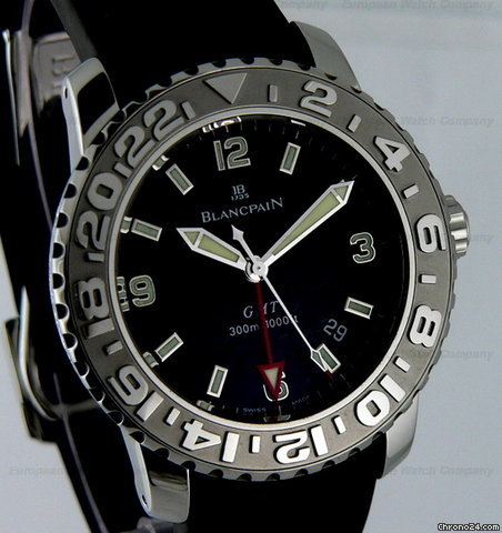 Blancpain GMT SS/ Black WATCHES 2