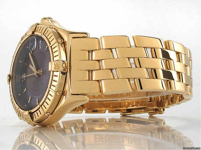 replica Breitling Damen "SIRIUS" 750/- Gelbgold Quarz WATCHES 1