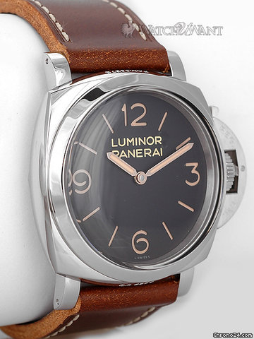replica Panerai PAM 372 N - Luminor 1950 3 Days - 47mm Stainless Steel - Manufattura P.3000 3 Day Power Reserve - Brand New Special Edition Just Released - 47mm Dirty Brown Dial WATCHES 1