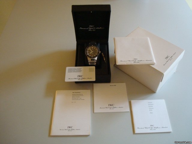 IWC GST Aquatimer Stahll/Stahl mit B&P von 1999 WATCHES 2