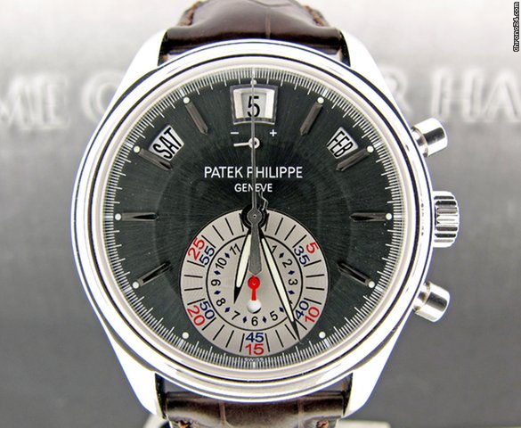 Patek Philippe CALENDAR 5960 P 950 PLATINUM NIGHT DAY POWER RESERVE WATCHES 2