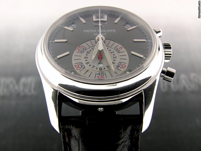 replica Patek Philippe CALENDAR 5960 P 950 PLATINUM NIGHT DAY POWER RESERVE WATCHES 1