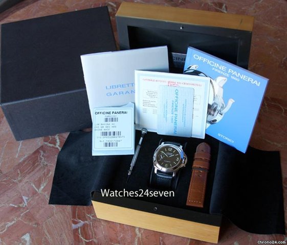 Panerai PAM 01 A Luminor Marina T Swiss T Dial WATCHES 2
