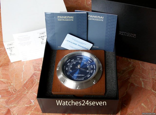 replica Panerai PAM 257 Desk Blue Barometer: WATCHES 1