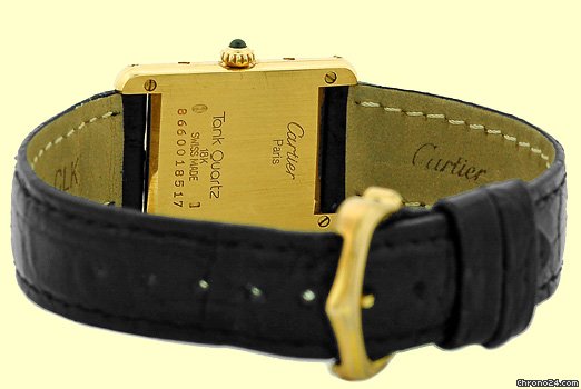 replica Cartier Louis Cartier Classic Tank Strapwatch WATCHES 1