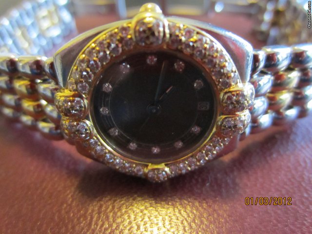 Chopard Gstaad 18K gold/steel and diamonds WATCHES 2