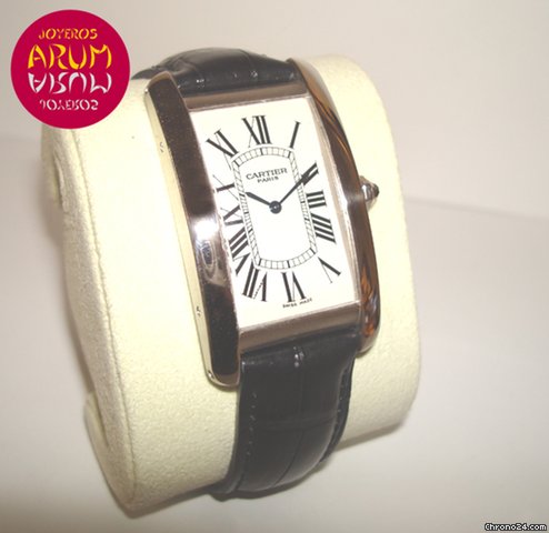 Cartier Tank Americaine Platinum WATCHES 2