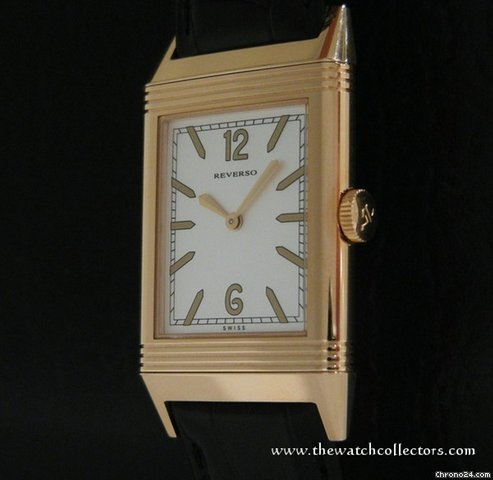 Jaeger-LeCoultre Limited Edition 500 pieces "Reverso 1931" Pink Gold Ultra Thin Full Set WATCHES 2