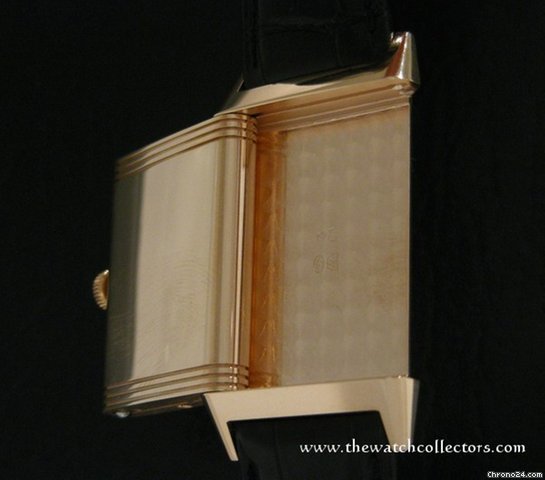 replica Jaeger-LeCoultre Limited Edition 500 pieces "Reverso 1931" Pink Gold Ultra Thin Full Set WATCHES 1