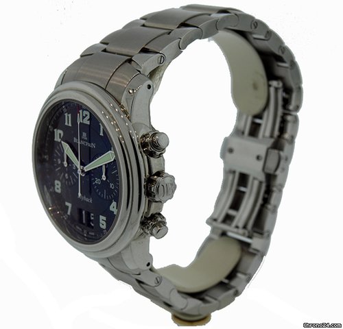 replica Blancpain Gents Leman Flyback Chronograph - 2885F-1130-71 WATCHES 1