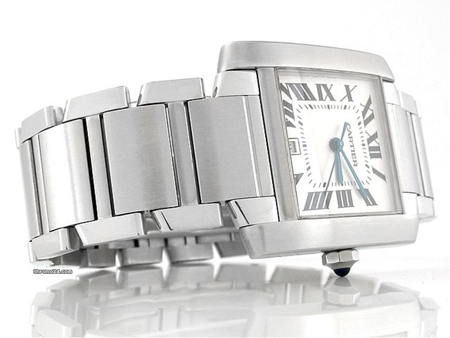 Cartier Damen "TANK FRANCAISE" Edelstahl Automatik WATCHES 2