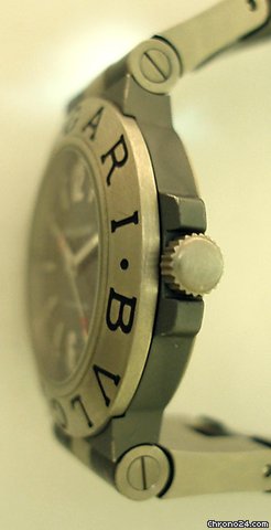 replica Bulgari Diagono Titanium 38 WATCHES 1
