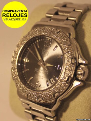 replica TAG Heuer F1 cadete, con brillantes WATCHES 1 