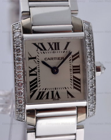 Cartier Tank Francaise WG/WG WATCHES 2