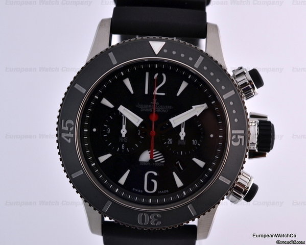 Jaeger-LeCoultre Master Compressor Diving Chronograph GMT NAVY SEALS Rubber Strap NEW WATCHES 2