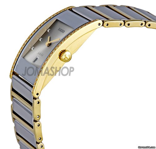 Rado Integral Quartz Platinum-Tone/Gold-tone DiamondWatch R20794702 WATCHES 2