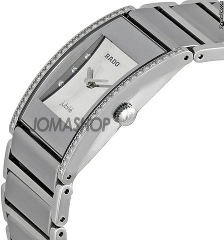 Rado Integral Silver Dial Diamond Ladies Watch R20733712 WATCHES 2