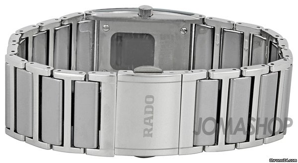 replica Rado Integral Silver Dial Diamond Ladies Watch R20733712 WATCHES 1