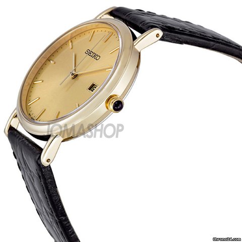 Seiko Champagne Dial Gold-tone Mens Watch SKK696 WATCHES 2