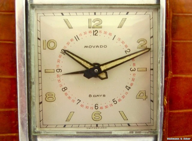 replica Movado Jumbo ERMETO Pullmann, 8-Days, Alarm WATCHES 1