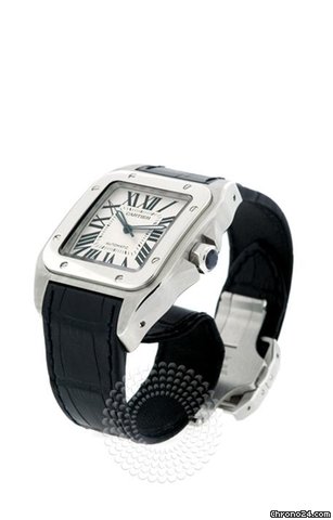 Cartier Santos 100 Mens Watch W20073X8 Pre-Owned WATCHES 2