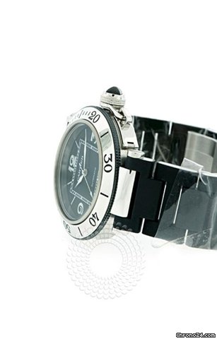 Cartier Pasha Seatimer Stainless Steel Mens Watch W31077U2 WATCHES 2
