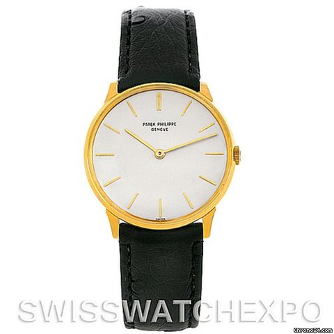 Patek Philippe Calatrava Vintage 18k Yellow Gold 2573/2 Watch WATCHES 2