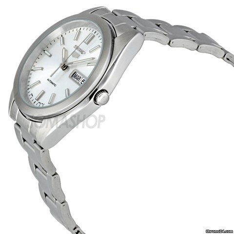Seiko 5 Automatic Silver Dial Stainless Steel Mens Watch SNX993 WATCHES 2