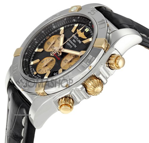 Breitling Chronomat B01 Onyx Dial Mens Watch IB011012-B968BKCD WATCHES 2
