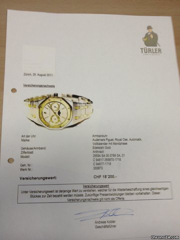 Audemars Piguet Royal Oak, Automatik, Vollkalender und Mondphase WATCHES 2