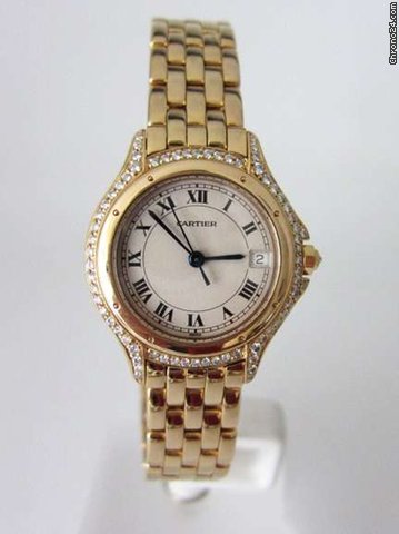 replica Cartier Cougar 750 Gold WATCHES 1