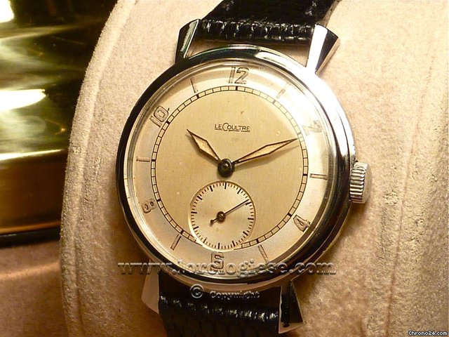 Jaeger-LeCoultre Art Deco Original Vintage Steel Watch WATCHES 2