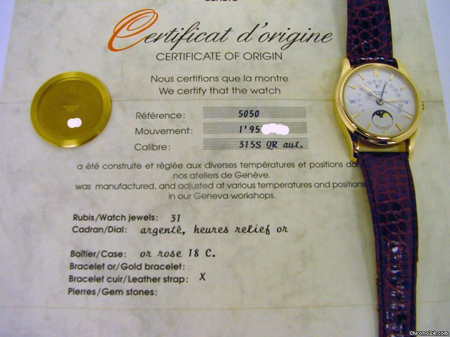 Patek Philippe rare 5050 Retrograd Date QP - Pinkgold WATCHES 2